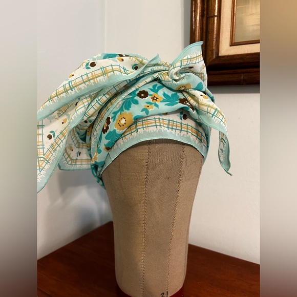 Mod Mary Quant original vintage neckerchief scarf headband groovy hippie London - Picture 9 of 13